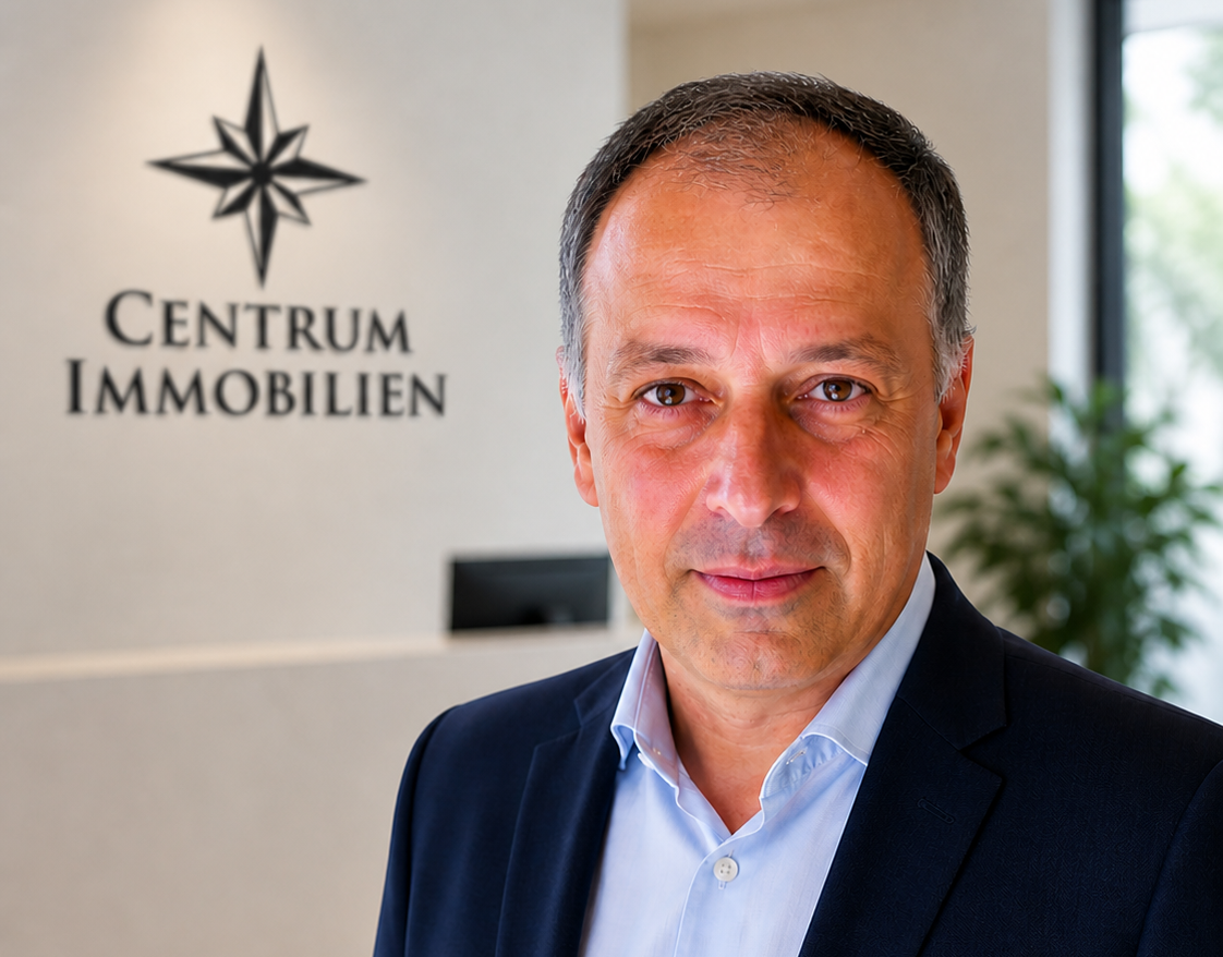 Erol Erdem, Geschäftsführer von Centrum Immobilien in Frankfurt